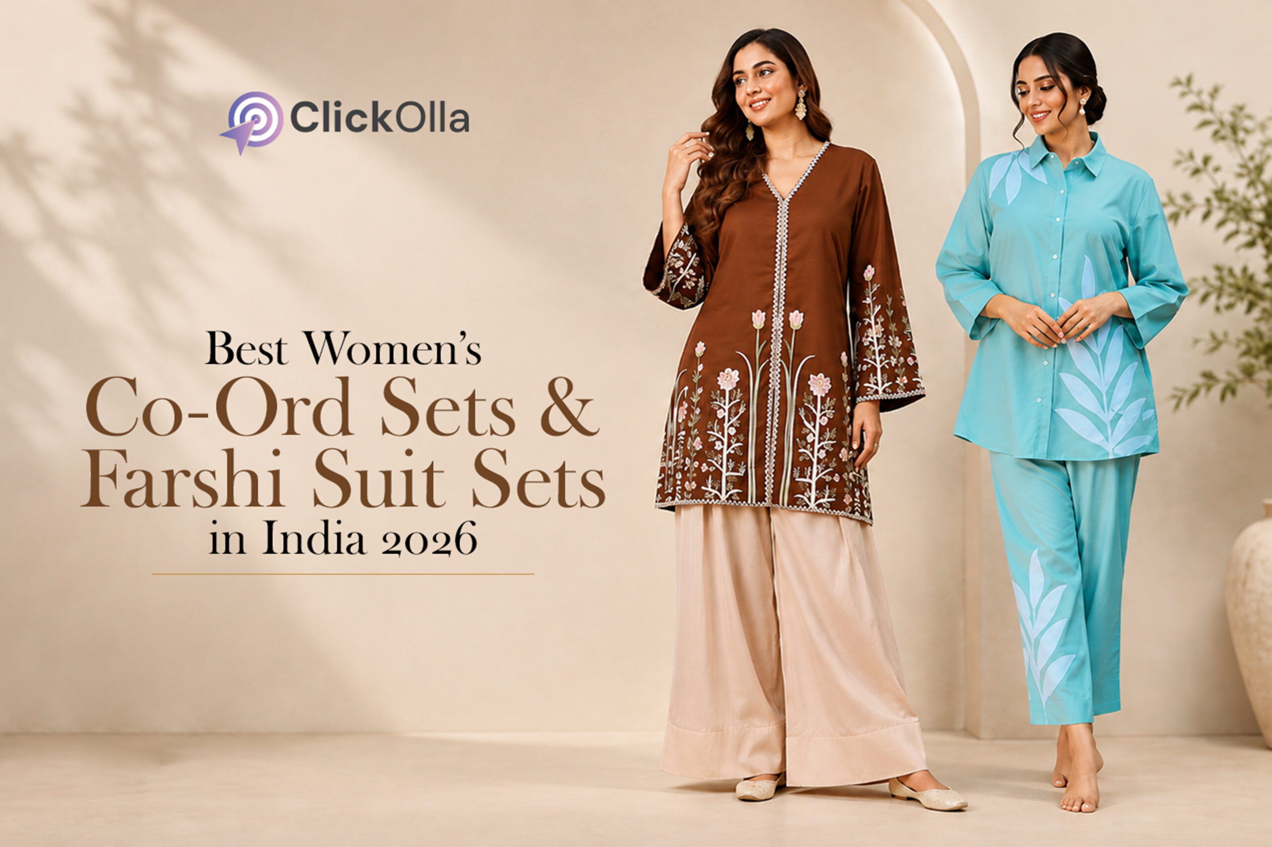 Best Women’s Co-Ord Sets & Farshi Suit Sets in India (2026)