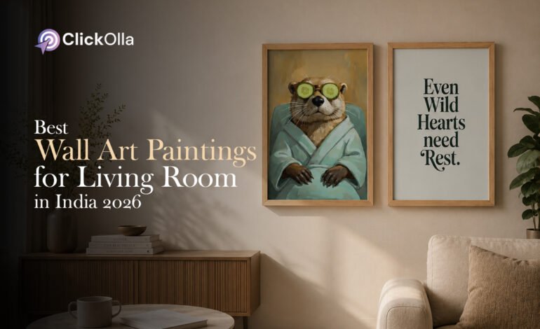 Best Wall Art Paintings for Living Room in India (2026)