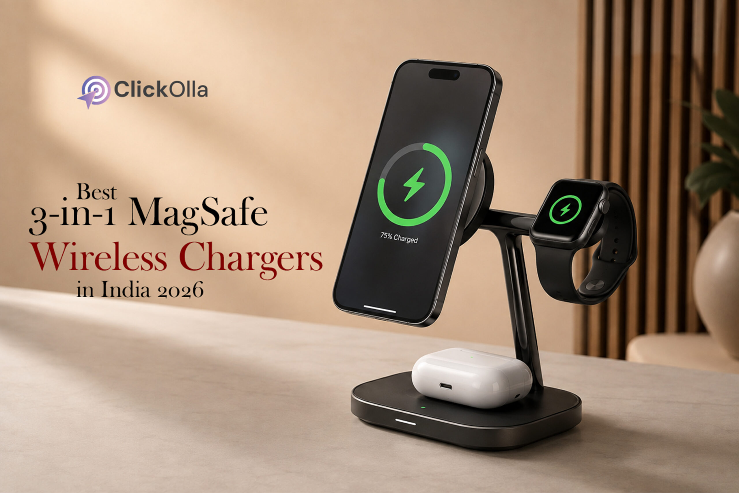 Best 3-in-1 MagSafe Wireless Chargers in India (2026)