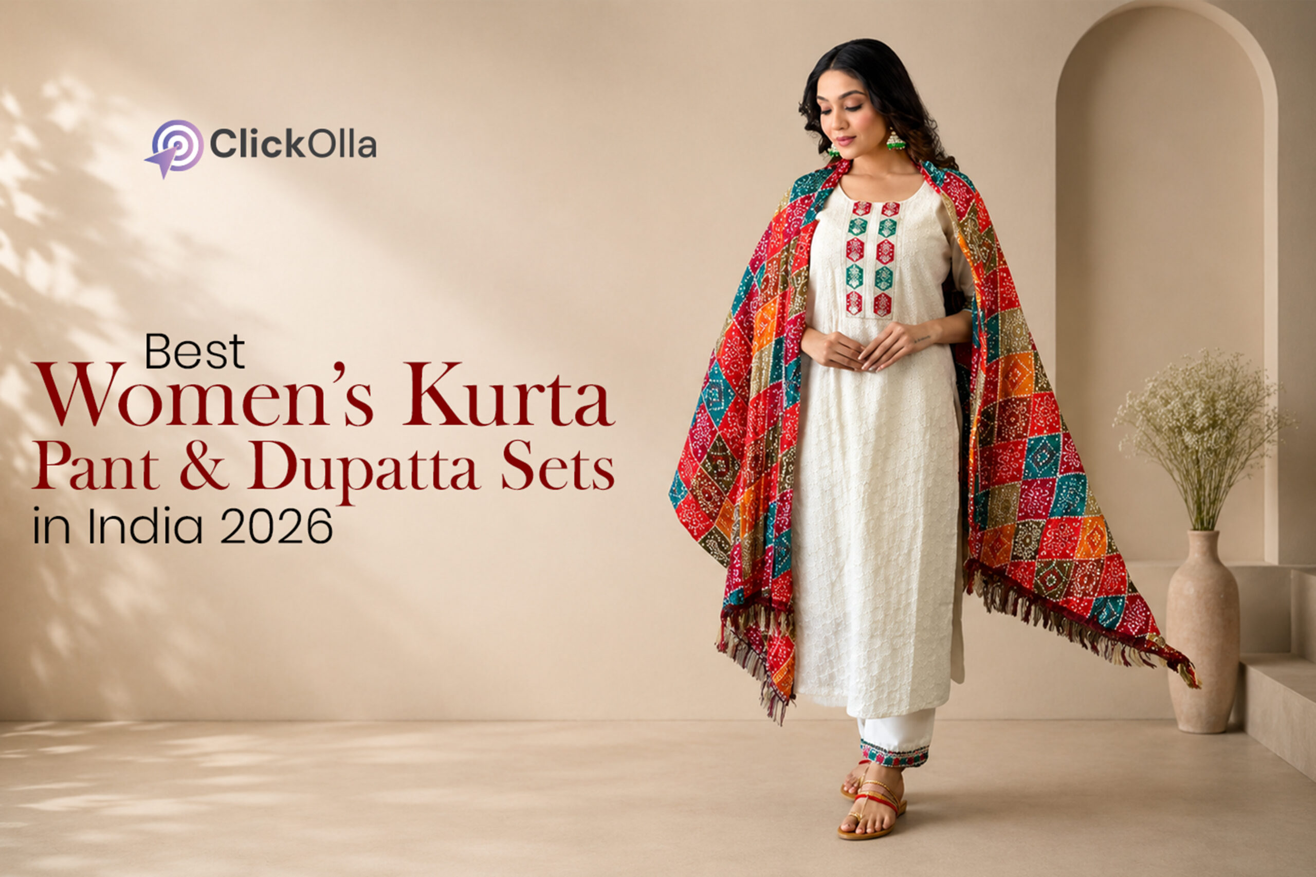 Best Women’s Kurta Pant & Dupatta Sets in India (2026)
