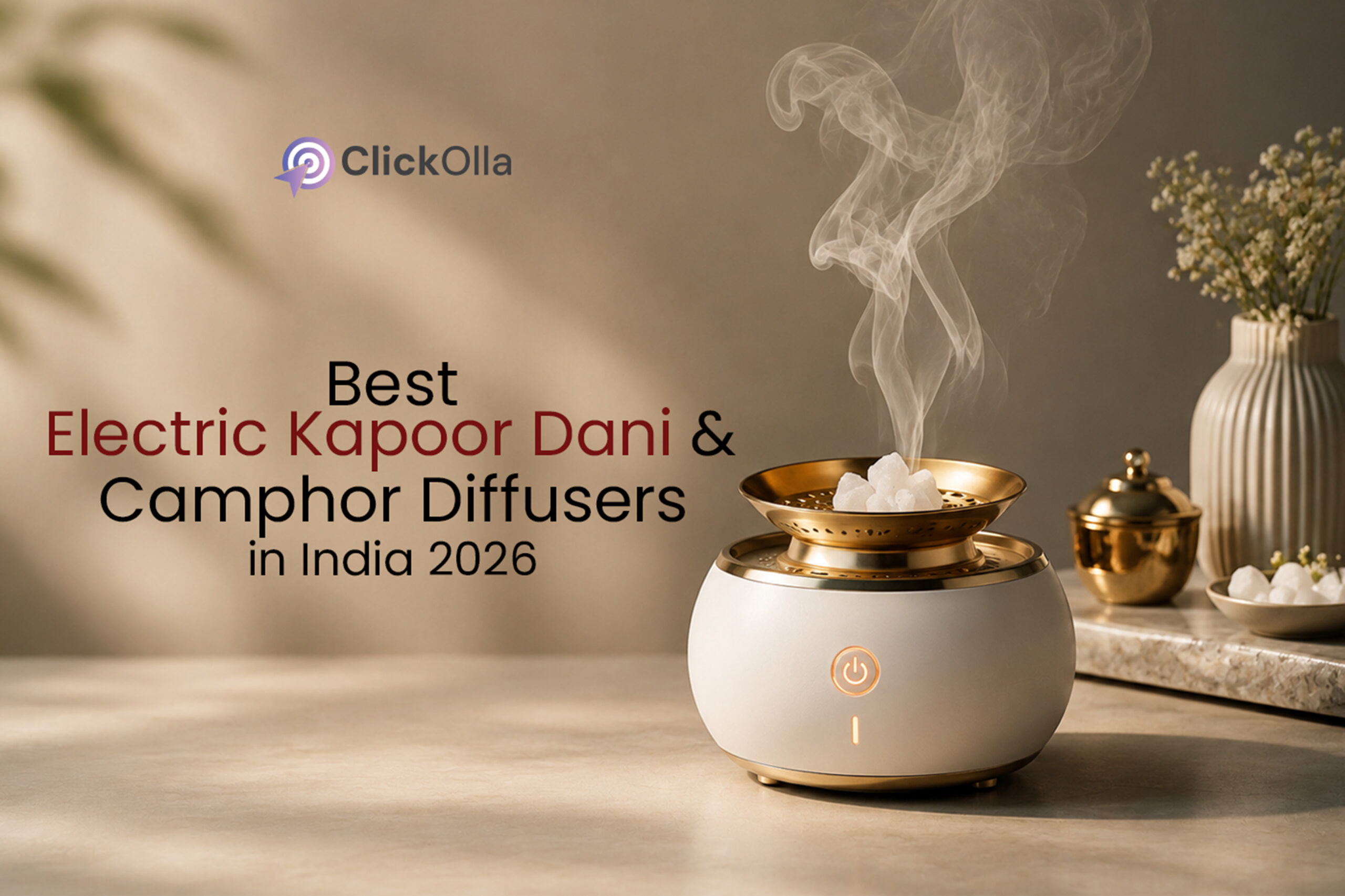 Best Electric Kapoor Dani & Camphor Diffusers in India (2026)