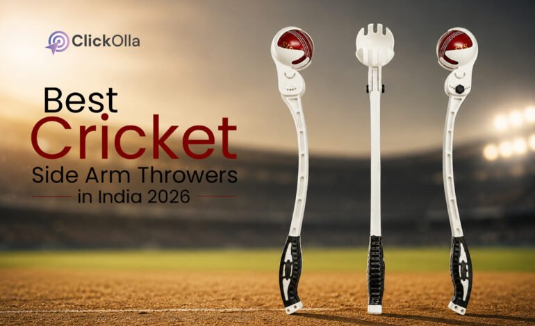 Best Cricket Side Arm Throwers in India (2026)