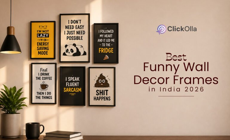 Best Funny Wall Decor Frames in India 2026