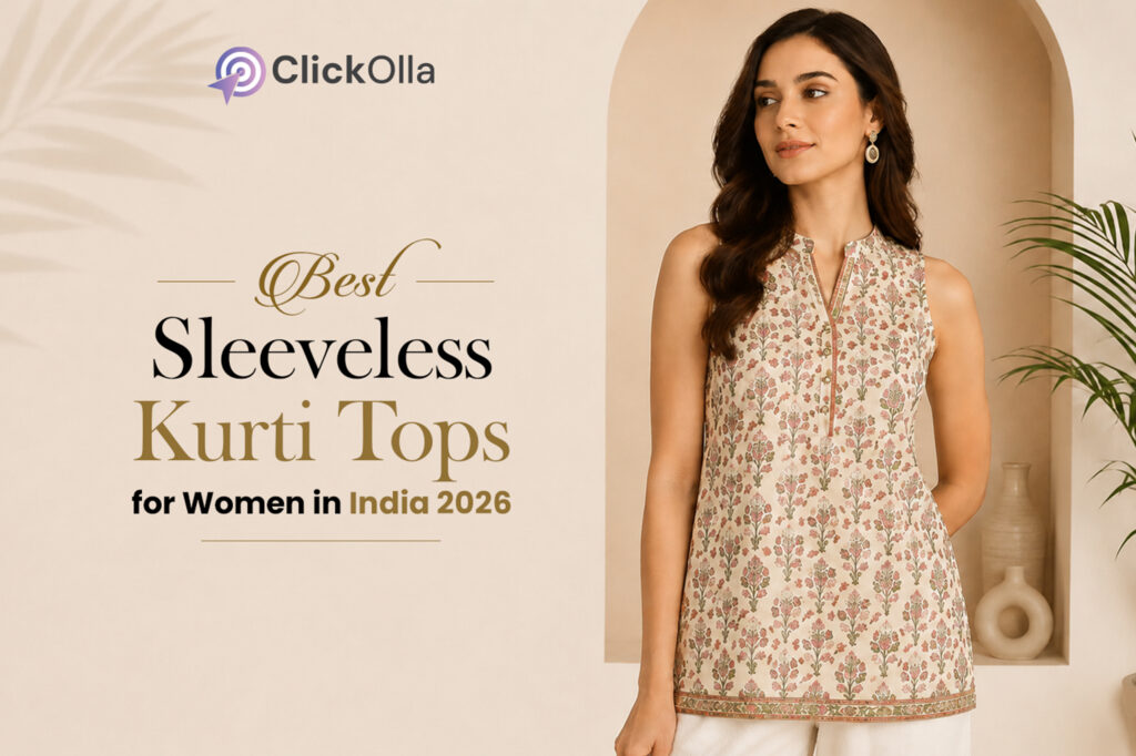Best Sleeveless Kurti Tops for Women in India 2026