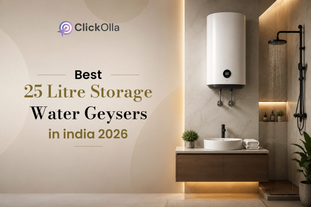 Best 25 Litre Storage Water Geysers in India 2026