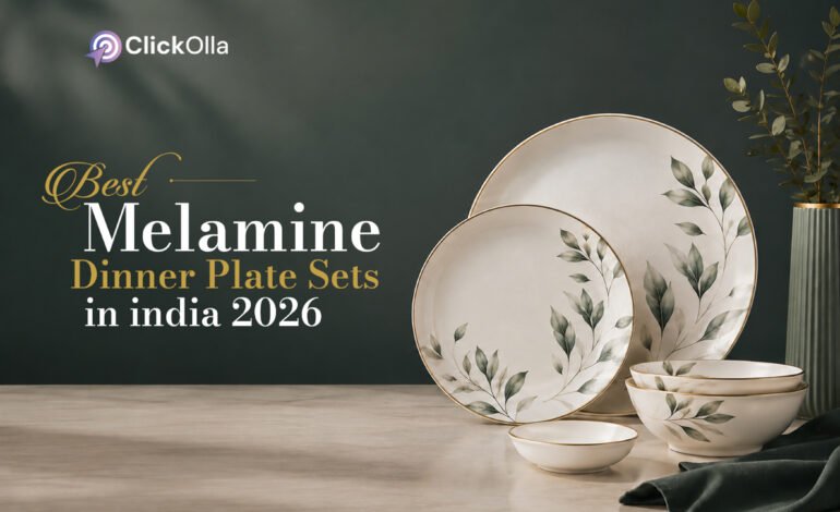 Best Melamine Dinner Plate Sets in India 2026