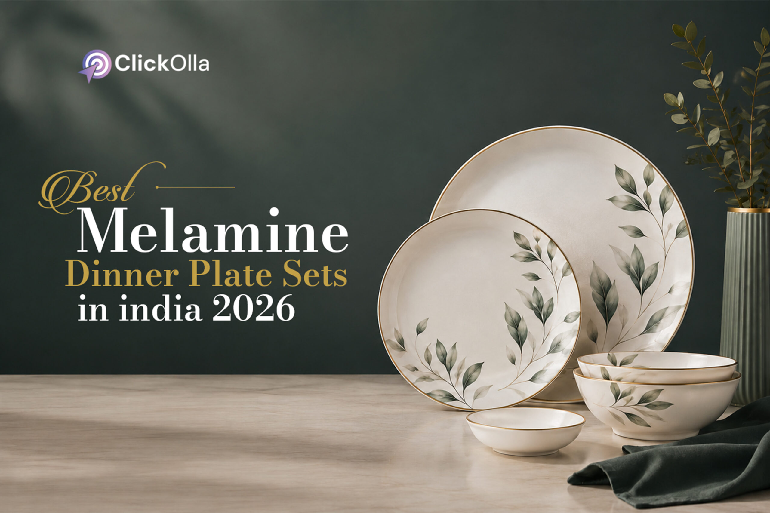 Best Melamine Dinner Plate Sets in India 2026