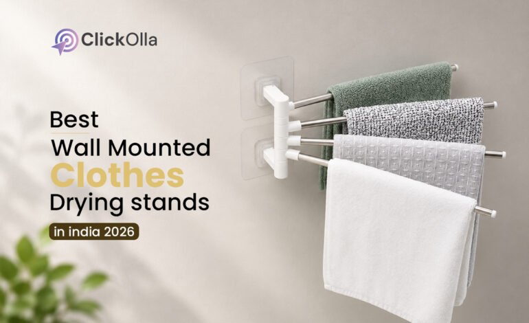 Best Wall Mounted Clothes Drying Stands in India 2026