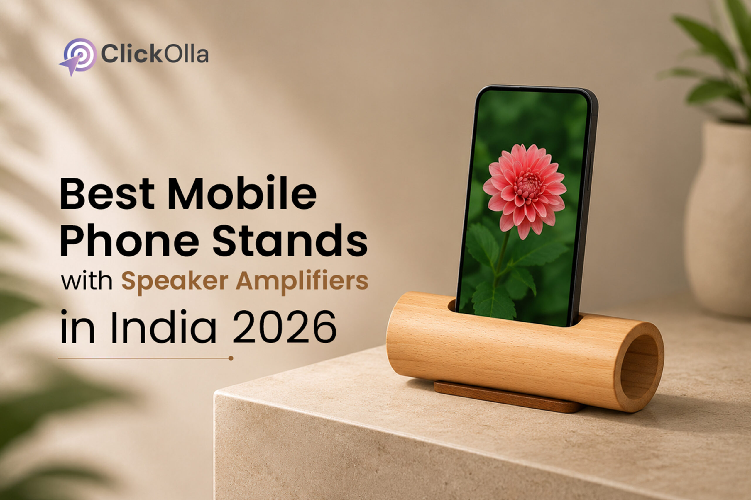 Best Mobile Phone Stands with Speaker Amplifiers in India (2026)