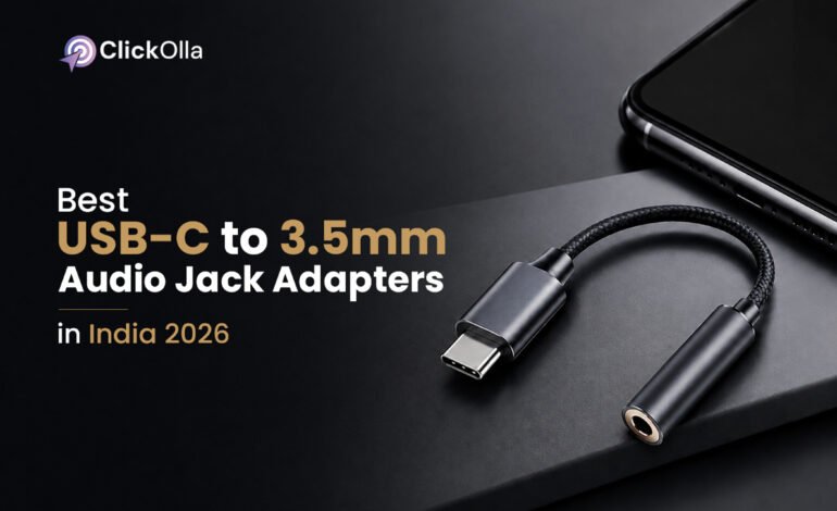Best USB-C to 3.5mm Audio Jack Adapters in India 2026