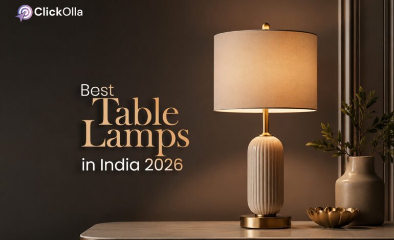 Best Table Lamps in India 2026