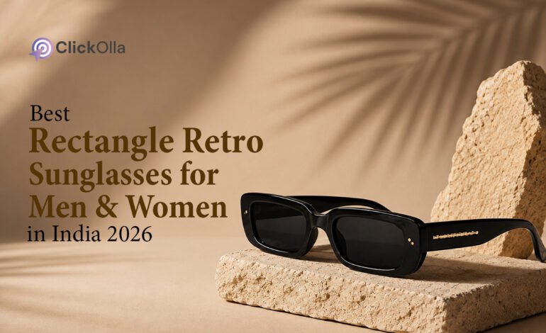 Best Rectangle Retro Sunglasses for Men & Women in India (2026)